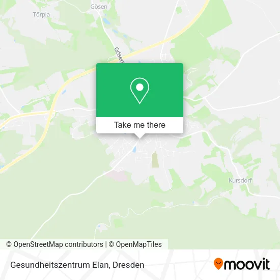 Карта Gesundheitszentrum Elan
