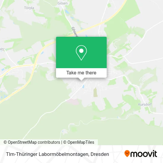 Карта Tlm-Thüringer Labormöbelmontagen