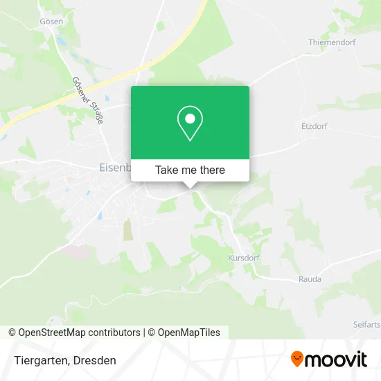Карта Tiergarten
