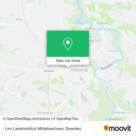 Карта Lim Laserinstitut Mittelsachsen