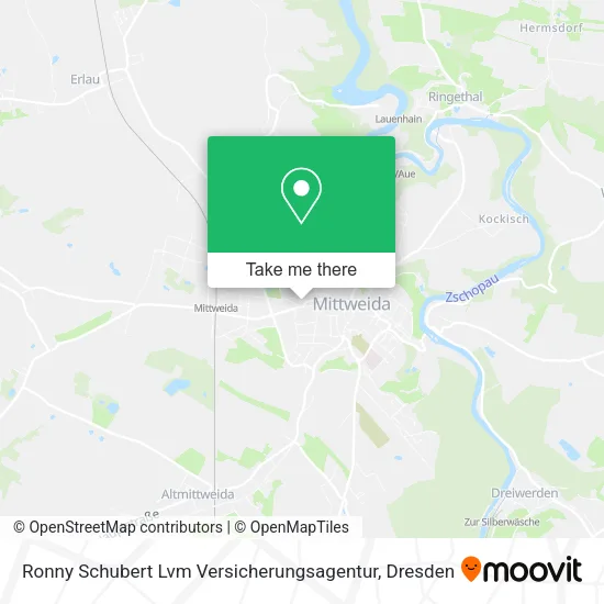 Карта Ronny Schubert Lvm Versicherungsagentur
