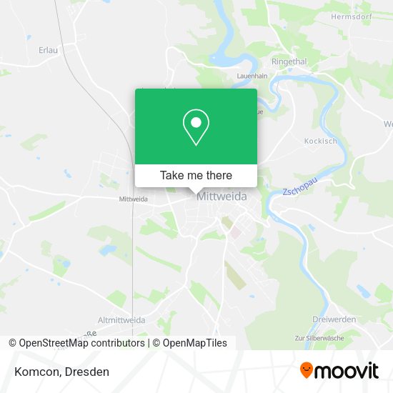 Карта Komcon