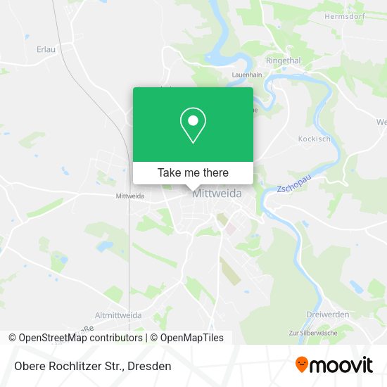 Карта Obere Rochlitzer Str.