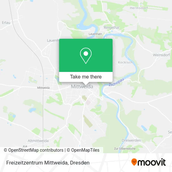 Карта Freizeitzentrum Mittweida