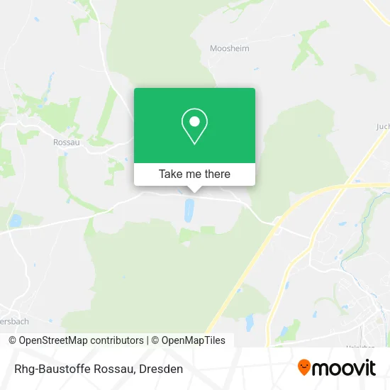 Карта Rhg-Baustoffe Rossau