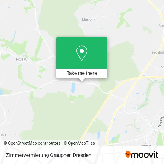Карта Zimmervermietung Graupner