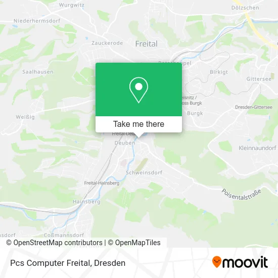 Карта Pcs Computer Freital