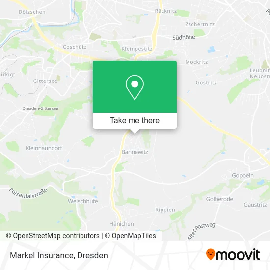 Markel Insurance map