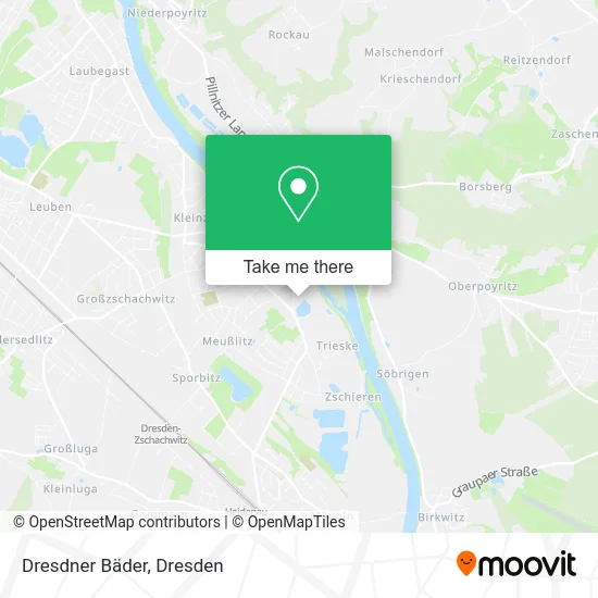 Карта Dresdner Bäder
