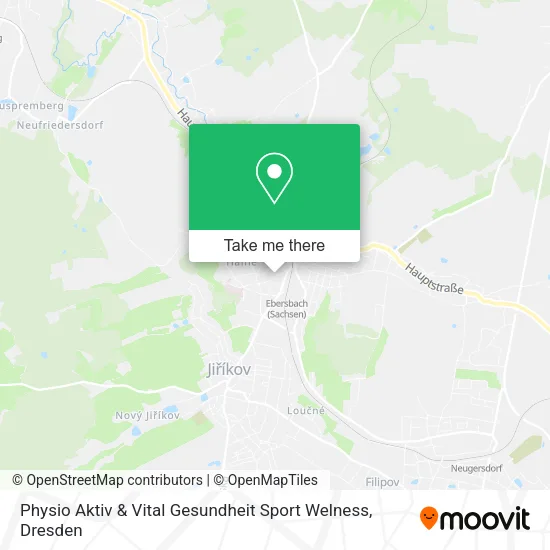 Карта Physio Aktiv & Vital Gesundheit Sport Welness