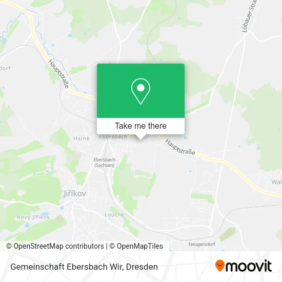 Карта Gemeinschaft Ebersbach Wir