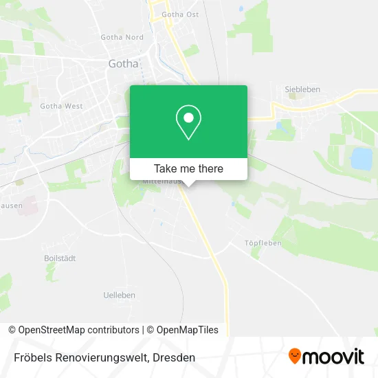 Карта Fröbels Renovierungswelt