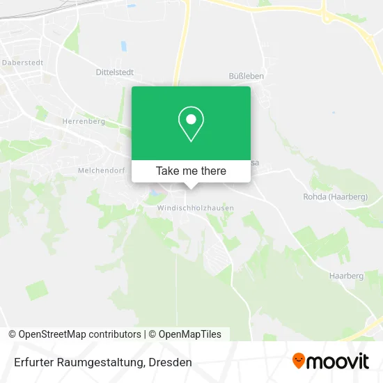 Карта Erfurter Raumgestaltung