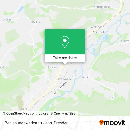 Карта Beziehungswerkstatt Jena