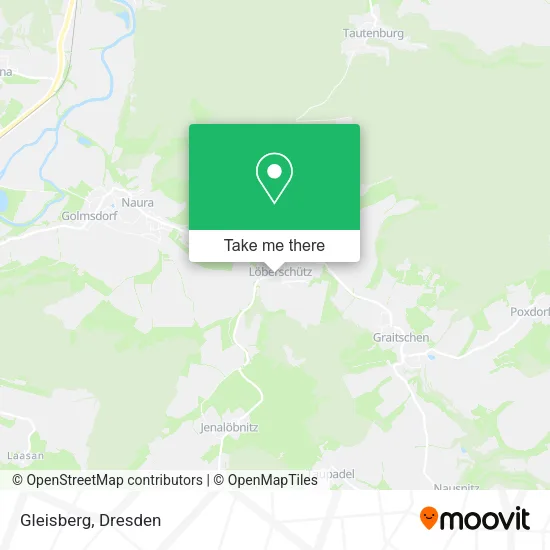 Карта Gleisberg