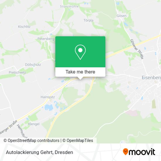 Карта Autolackierung Gehrt