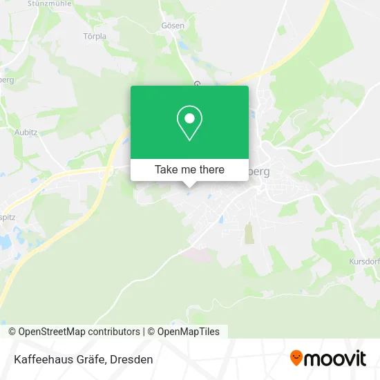 Карта Kaffeehaus Gräfe