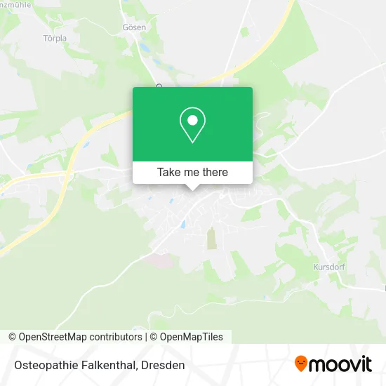Карта Osteopathie Falkenthal
