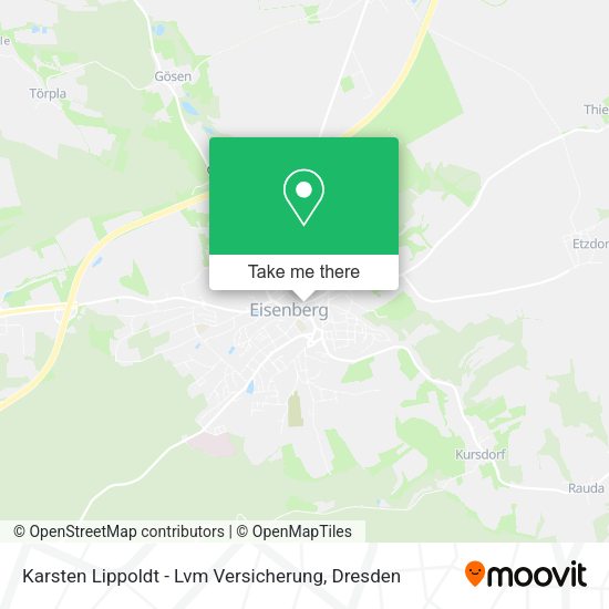 Карта Karsten Lippoldt - Lvm Versicherung