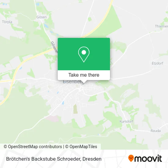 Карта Brötchen's Backstube Schroeder