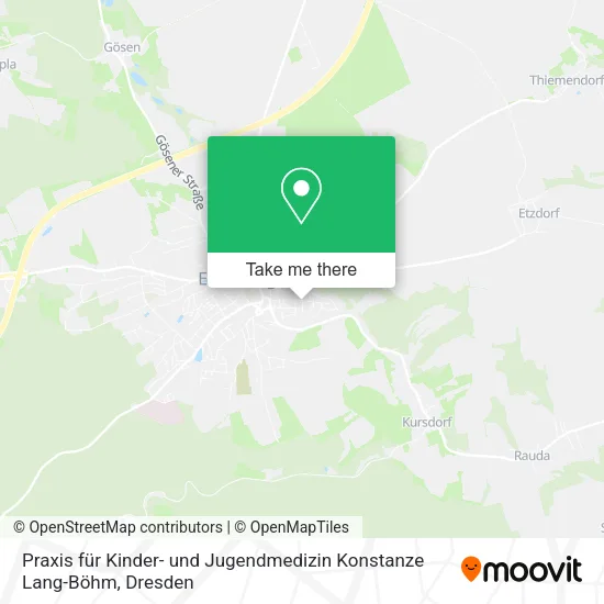 Карта Praxis für Kinder- und Jugendmedizin Konstanze Lang-Böhm