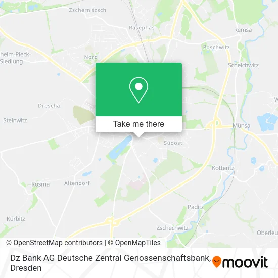 Карта Dz Bank AG Deutsche Zentral Genossenschaftsbank