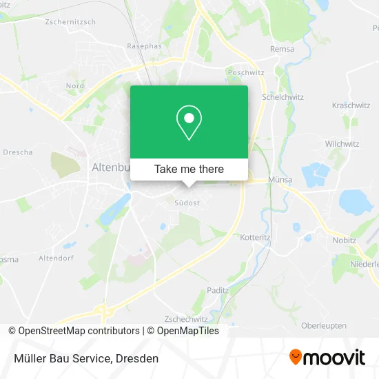 Карта Müller Bau Service