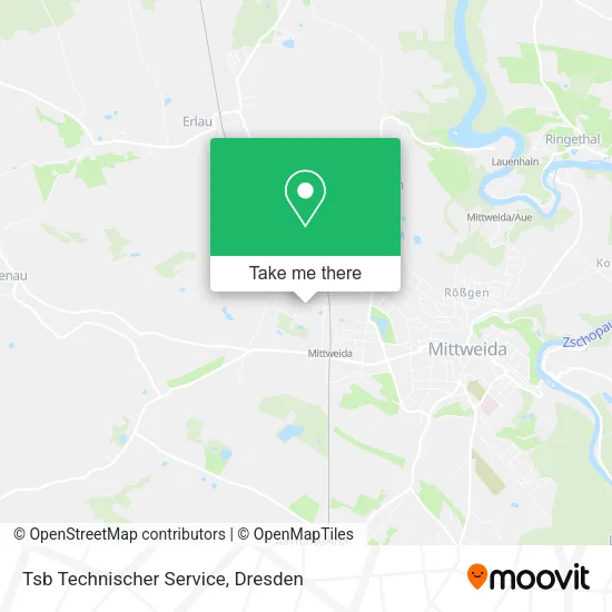 Карта Tsb Technischer Service