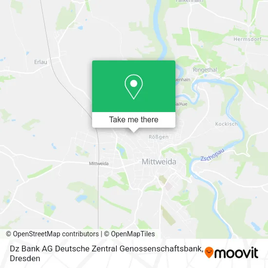 Карта Dz Bank AG Deutsche Zentral Genossenschaftsbank