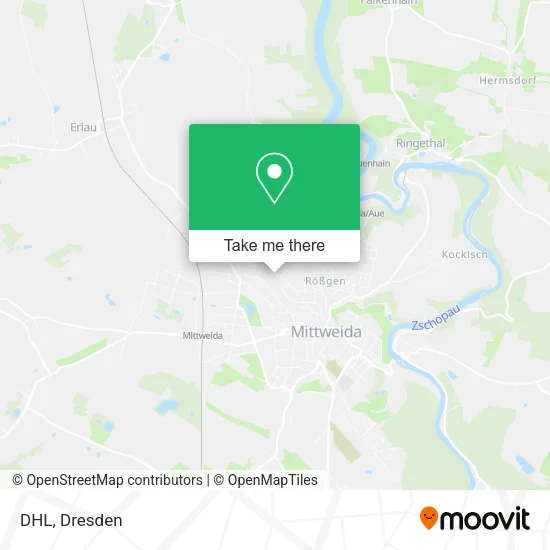 Карта DHL