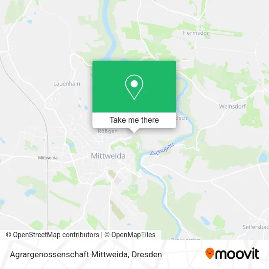 Agrargenossenschaft Mittweida map