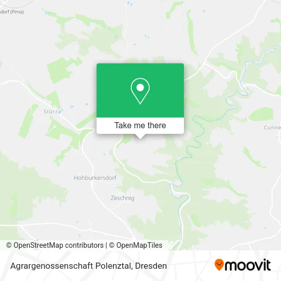 Карта Agrargenossenschaft Polenztal
