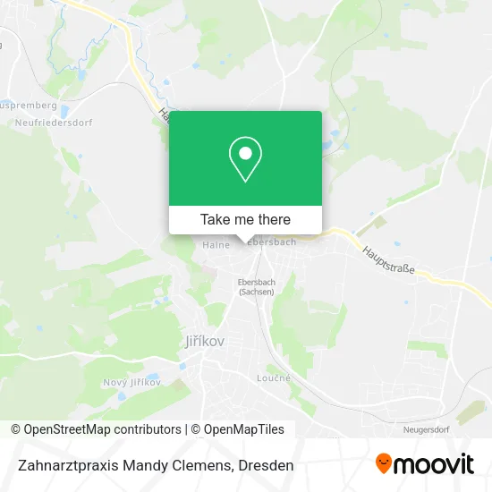 Карта Zahnarztpraxis Mandy Clemens