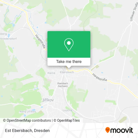 Карта Est Ebersbach