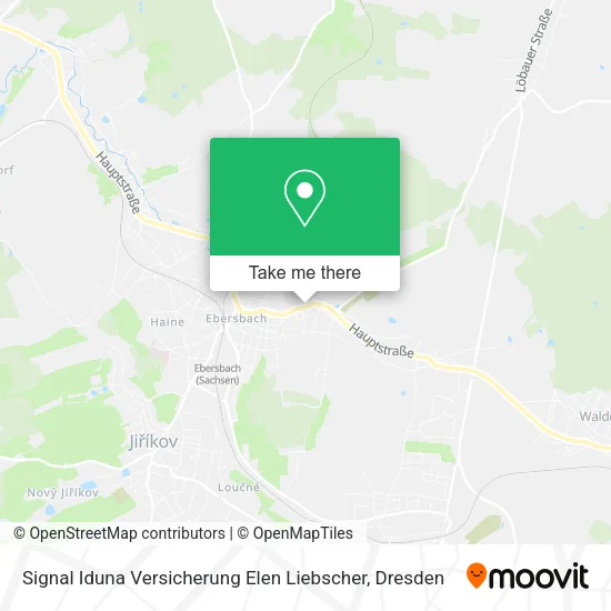 Карта Signal Iduna Versicherung Elen Liebscher