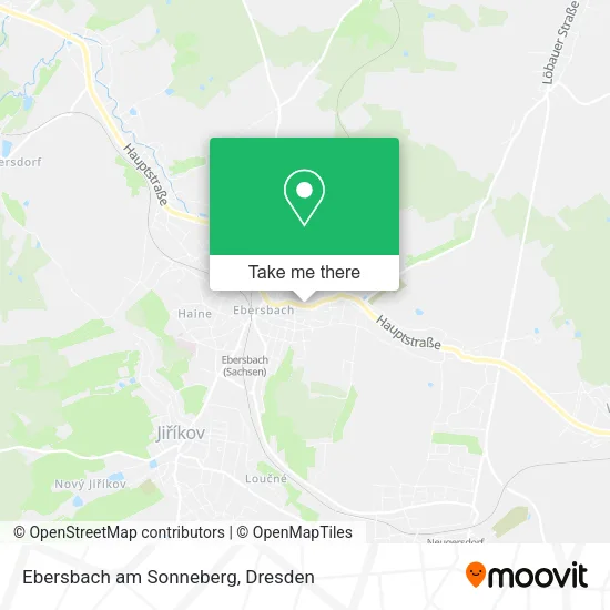 Карта Ebersbach am Sonneberg