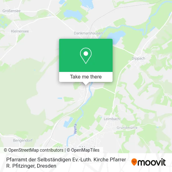 Карта Pfarramt der Selbständigen Ev.-Luth. Kirche Pfarrer R. Pfitzinger
