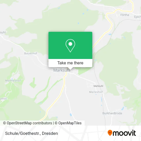 Карта Schule/Goethestr.
