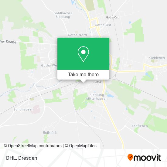 Карта DHL