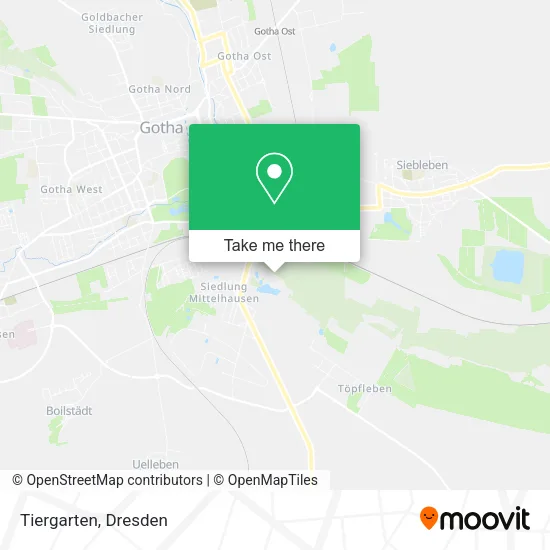 Карта Tiergarten