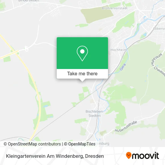 Карта Kleingartenverein Am Windenberg