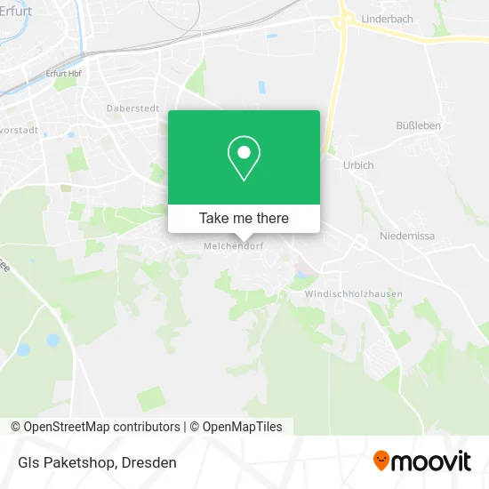 Карта Gls Paketshop