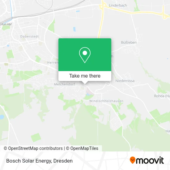 Карта Bosch Solar Energy