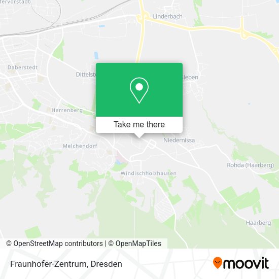 Карта Fraunhofer-Zentrum