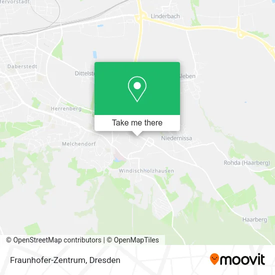 Карта Fraunhofer-Zentrum