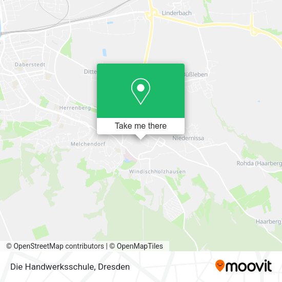 Карта Die Handwerksschule