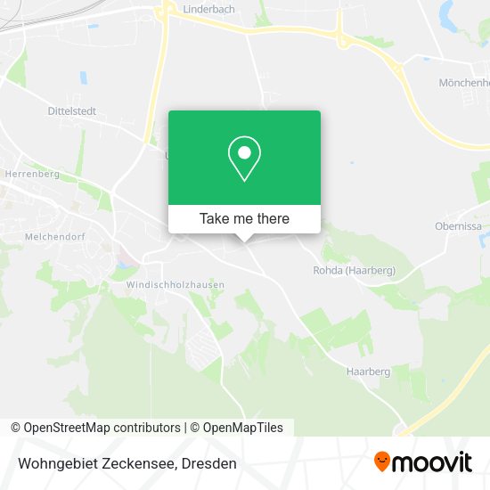 Карта Wohngebiet Zeckensee