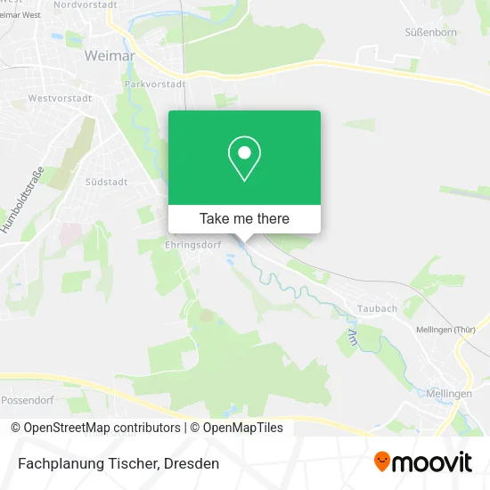 Карта Fachplanung Tischer