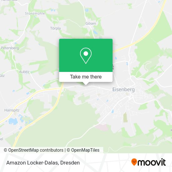 Карта Amazon Locker-Dalas