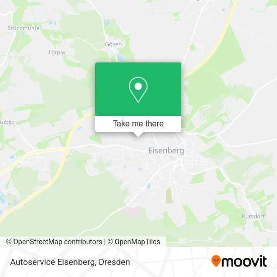 Карта Autoservice Eisenberg